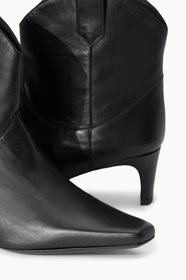 STAUD Boots Women STAUD WESTERN WALLY ANKLE BOOT BLACK STAUD Boots Women STAUD WESTERN WALLY ANKLE BOOT BLACK