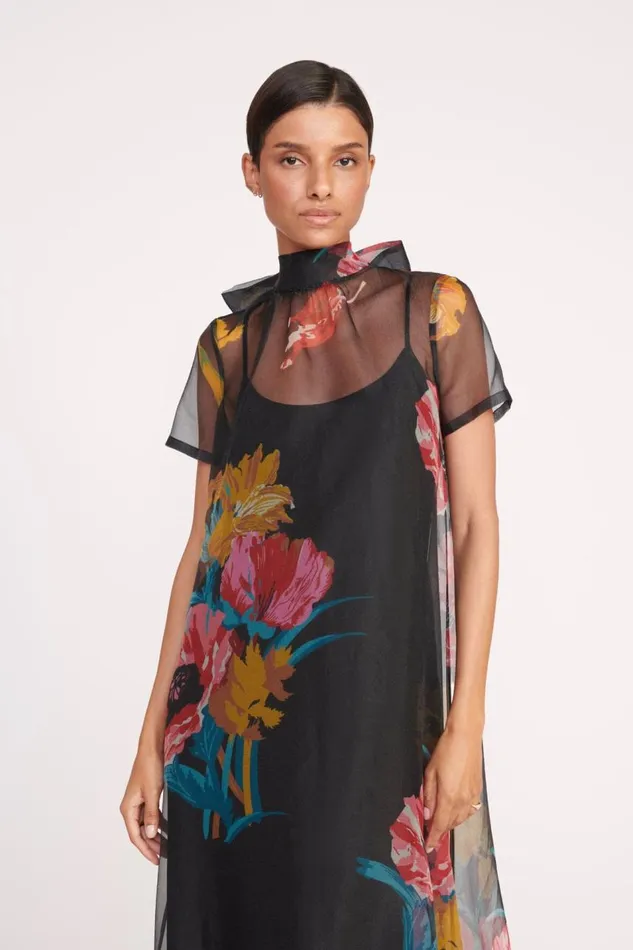 STAUD Bridal Women STAUD CALLUNA DRESS FIRST BLOOM NIGHT STAUD Bridal Women STAUD CALLUNA DRESS FIRST BLOOM NIGHT