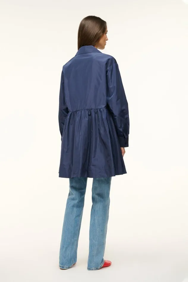 STAUD Bridal Women STAUD RINA DRESS NAVY STAUD Bridal Women STAUD RINA DRESS NAVY