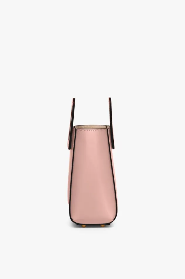 STAUD Crossbody Women STAUD MINI SHIRLEY LEATHER BAG DARK BLUSH STAUD Crossbody Women STAUD MINI SHIRLEY LEATHER BAG DARK BLUSH