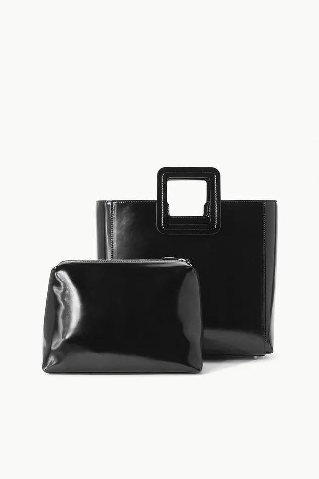STAUD Crossbody Women STAUD SHIRLEY TOTE BAG BLACK STAUD Crossbody Women STAUD SHIRLEY TOTE BAG BLACK