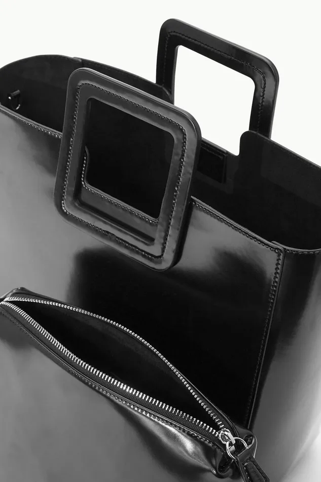 STAUD Crossbody Women STAUD SHIRLEY TOTE BAG BLACK STAUD Crossbody Women STAUD SHIRLEY TOTE BAG BLACK