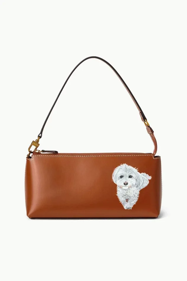 STAUD Custom Handbags Women STAUD CUSTOM KAIA SHOULDER BAG TAN