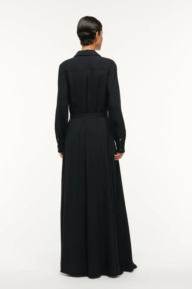 STAUD Dresses Women STAUD ALESSIO DRESS BLACK STAUD Dresses Women STAUD ALESSIO DRESS BLACK