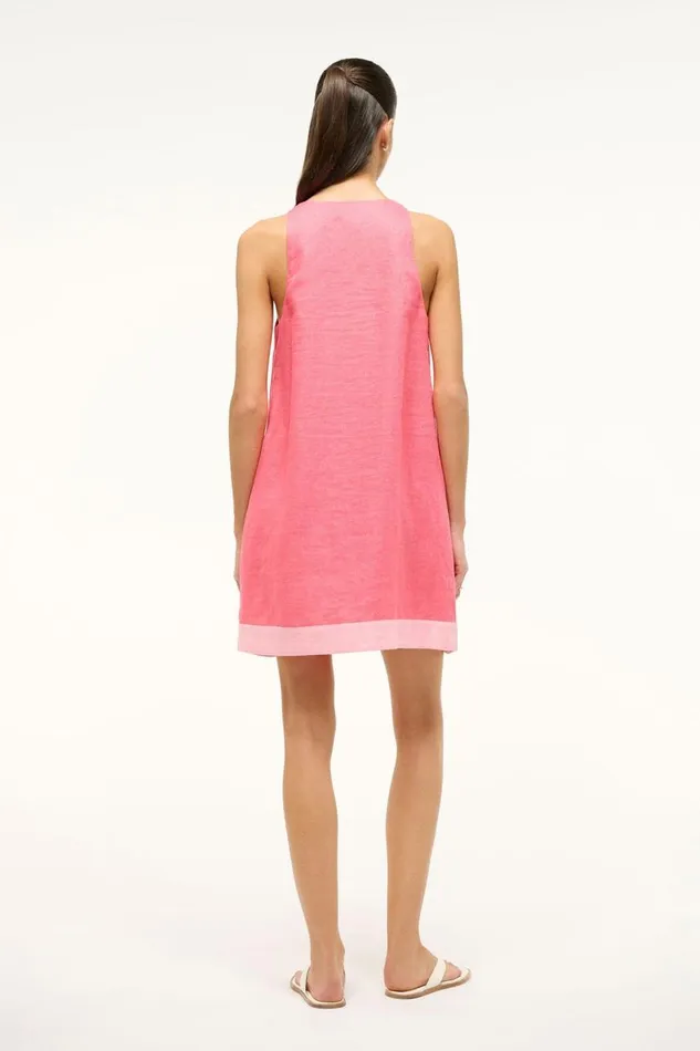 STAUD Dresses Women STAUD ALLORI DRESS CORAL PARADISE PEARL PINK STAUD Dresses Women STAUD ALLORI DRESS CORAL PARADISE PEARL PINK