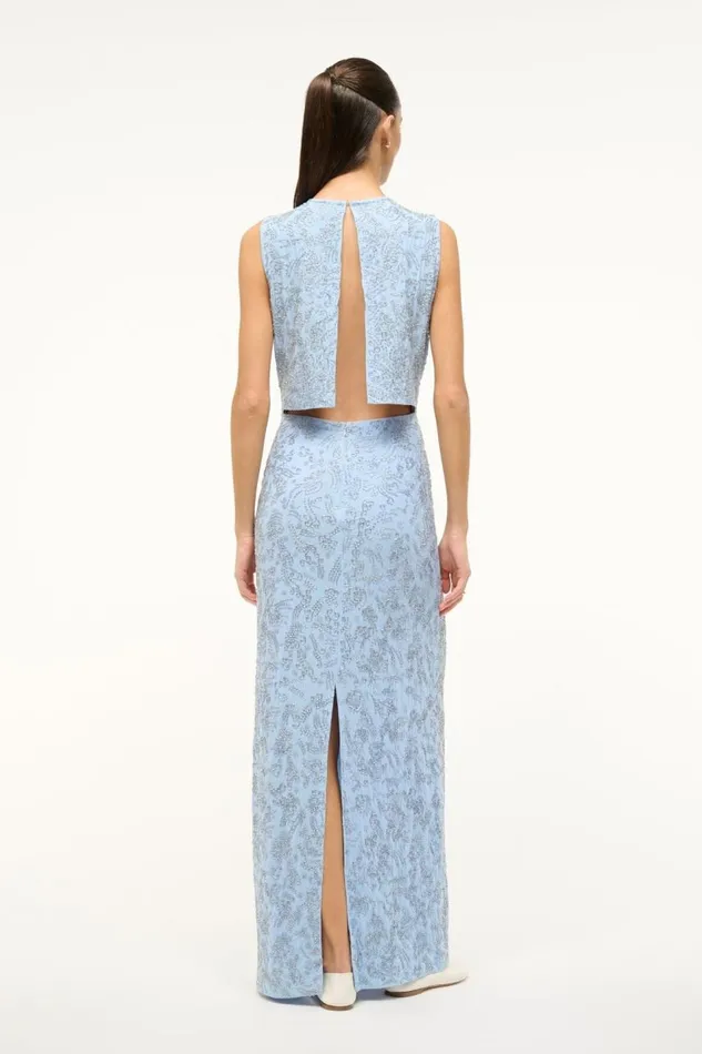 STAUD Dresses Women STAUD COMO DRESS PERIWINKLE STAUD Dresses Women STAUD COMO DRESS PERIWINKLE