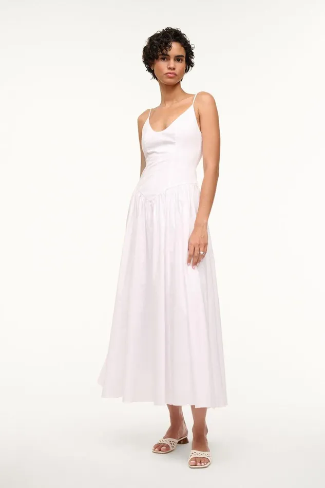 STAUD Dresses Women STAUD DENA DRESS WHITE