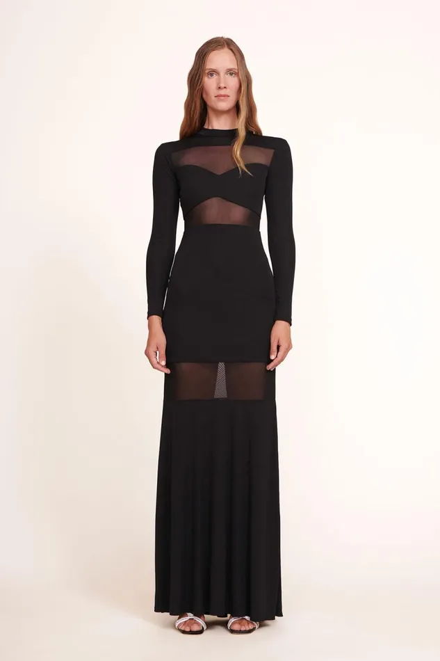 STAUD Dresses Women STAUD FALCON DRESS BLACK