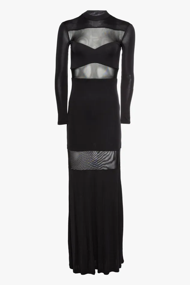 STAUD Dresses Women STAUD FALCON DRESS BLACK STAUD Dresses Women STAUD FALCON DRESS BLACK