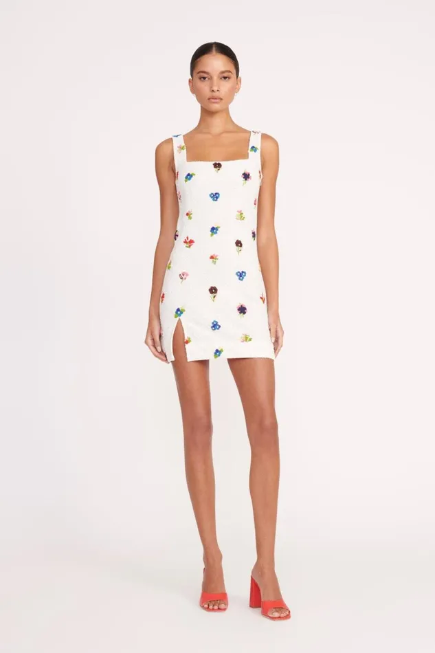 STAUD Dresses Women STAUD LE SABLE DRESS FIRST BLOOM DAY