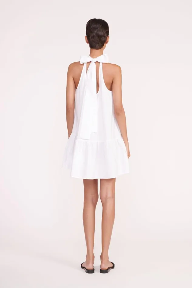 STAUD Dresses Women STAUD MARLOWE DRESS WHITE STAUD Dresses Women STAUD MARLOWE DRESS WHITE
