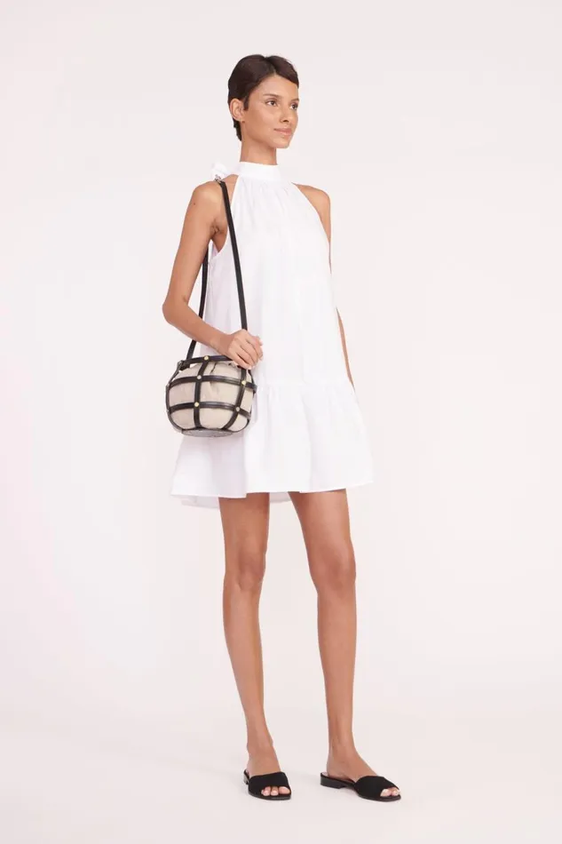 STAUD Dresses Women STAUD MARLOWE DRESS WHITE STAUD Dresses Women STAUD MARLOWE DRESS WHITE