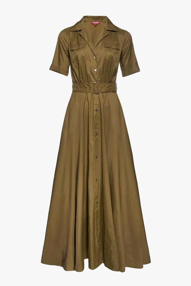 STAUD Dresses Women STAUD MILLIE DRESS CAPER STAUD Dresses Women STAUD MILLIE DRESS CAPER