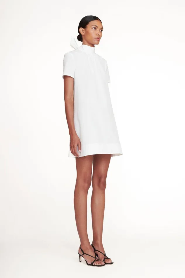 STAUD Dresses Women STAUD MINI ILANA DRESS WHITE STAUD Dresses Women STAUD MINI ILANA DRESS WHITE