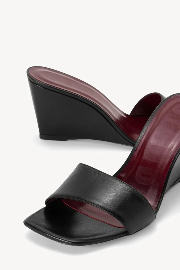 STAUD Heels Women STAUD BILLIE WEDGE BLACK STAUD Heels Women STAUD BILLIE WEDGE BLACK