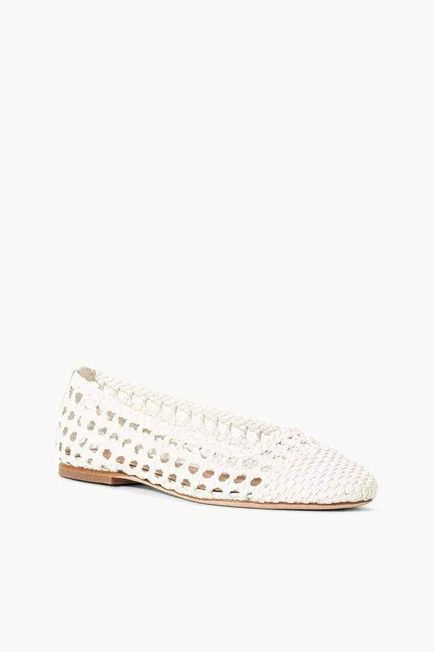 STAUD Mules and Flats Women STAUD NELL CROCHET BALLERINA PAPER STAUD Mules and Flats Women STAUD NELL CROCHET BALLERINA PAPER