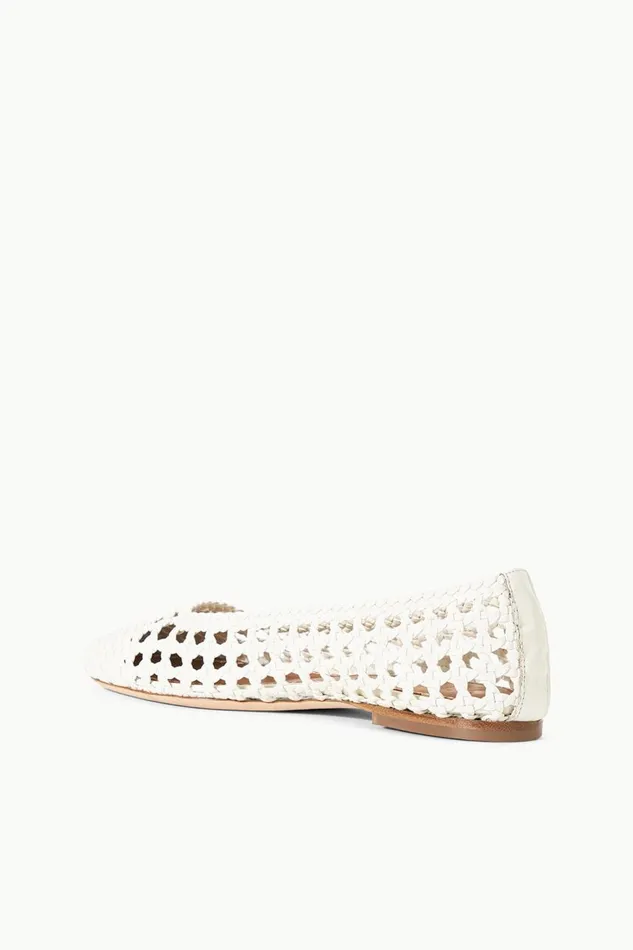 STAUD Mules and Flats Women STAUD NELL CROCHET BALLERINA PAPER STAUD Mules and Flats Women STAUD NELL CROCHET BALLERINA PAPER