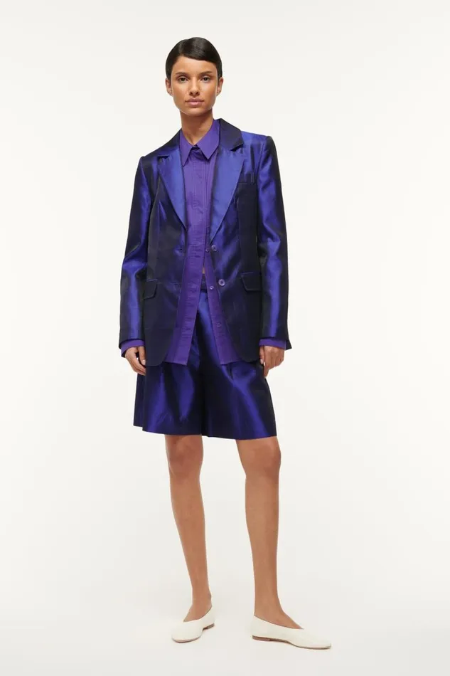 STAUD Outerwear and Jackets Women STAUD CITY BLAZER VIOLET