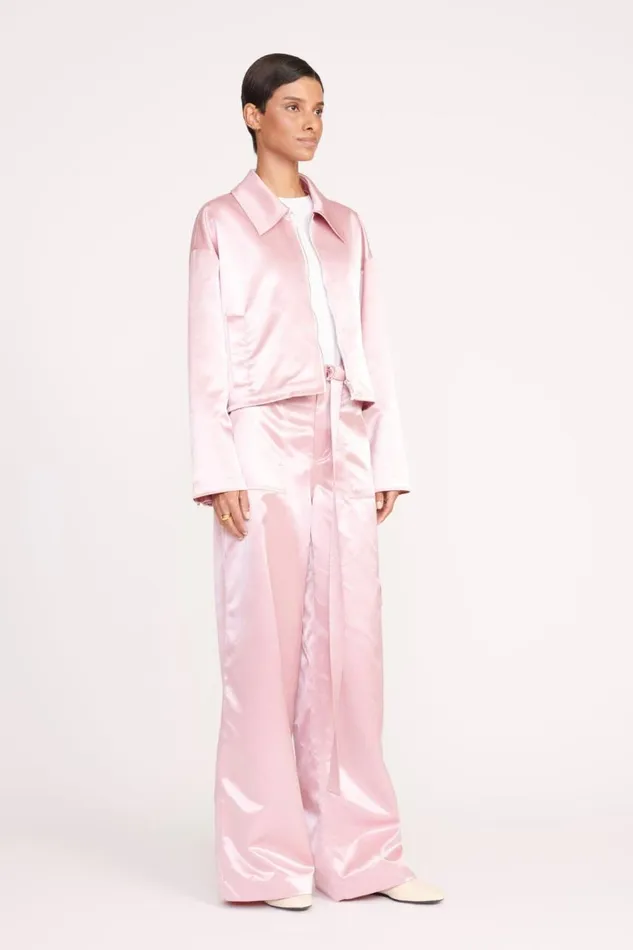 STAUD Outerwear and Jackets Women STAUD LENNOX JACKET CHERRY BLOSSOM STAUD Outerwear and Jackets Women STAUD LENNOX JACKET CHERRY BLOSSOM