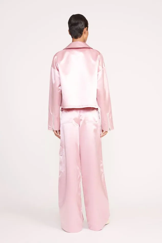 STAUD Outerwear and Jackets Women STAUD LENNOX JACKET CHERRY BLOSSOM STAUD Outerwear and Jackets Women STAUD LENNOX JACKET CHERRY BLOSSOM