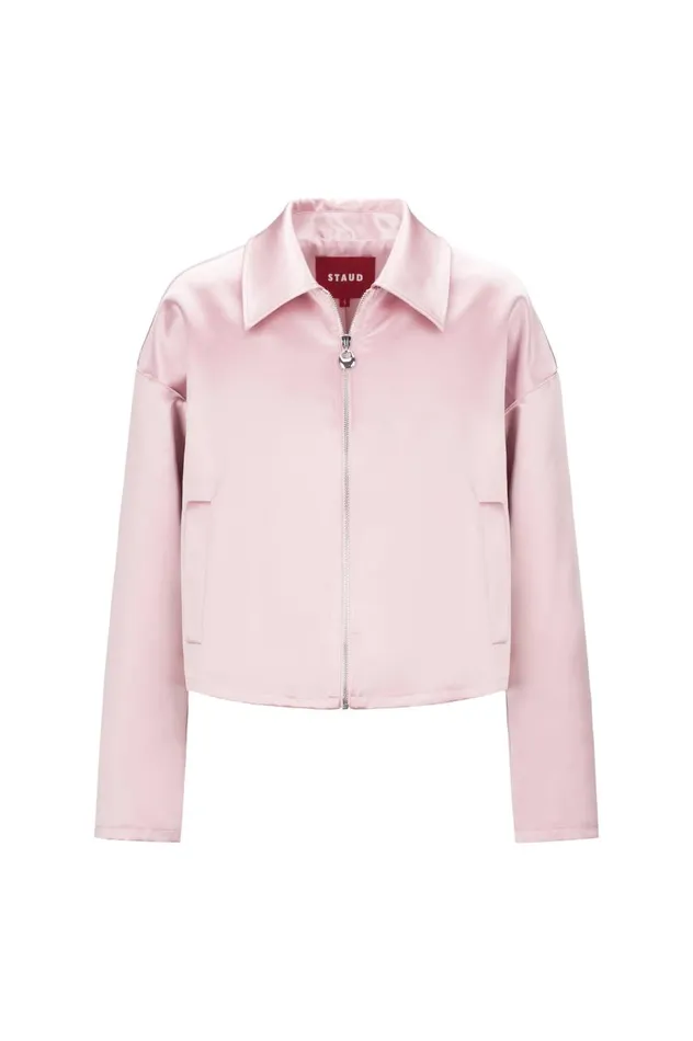 STAUD Outerwear and Jackets Women STAUD LENNOX JACKET CHERRY BLOSSOM STAUD Outerwear and Jackets Women STAUD LENNOX JACKET CHERRY BLOSSOM