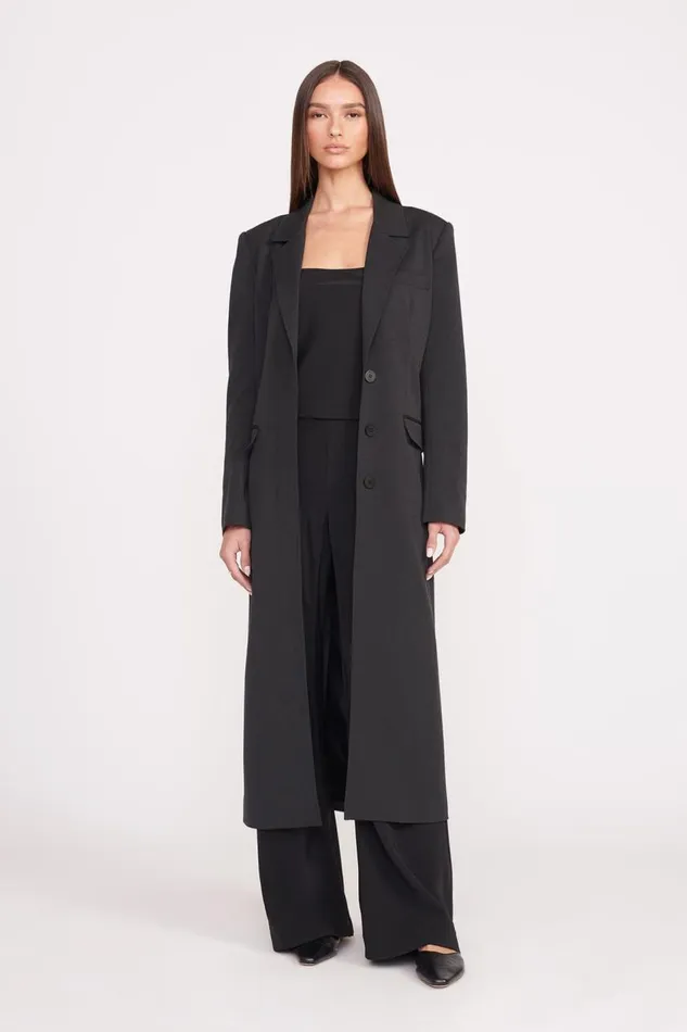 STAUD Outerwear and Jackets Women STAUD RALPH COAT BLACK