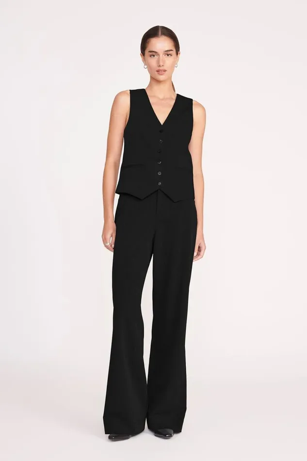 STAUD Pants and Shorts Women STAUD GRAYSON PANT BLACK