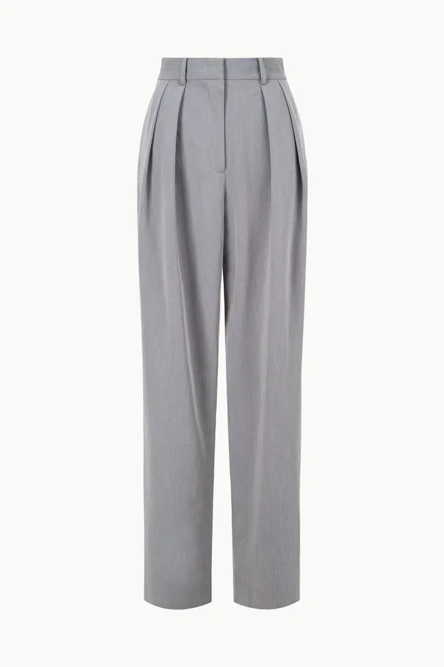 STAUD Pants and Shorts Women STAUD LUISA PANT HEATHER GREY SUITING STAUD Pants and Shorts Women STAUD LUISA PANT HEATHER GREY SUITING