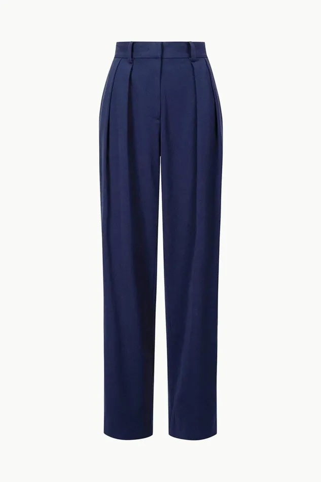 STAUD Pants and Shorts Women STAUD LUISA PANT NAVY STAUD Pants and Shorts Women STAUD LUISA PANT NAVY