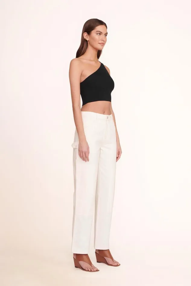 STAUD Pants and Shorts Women STAUD PAINTER PANT WHITE STAUD Pants and Shorts Women STAUD PAINTER PANT WHITE