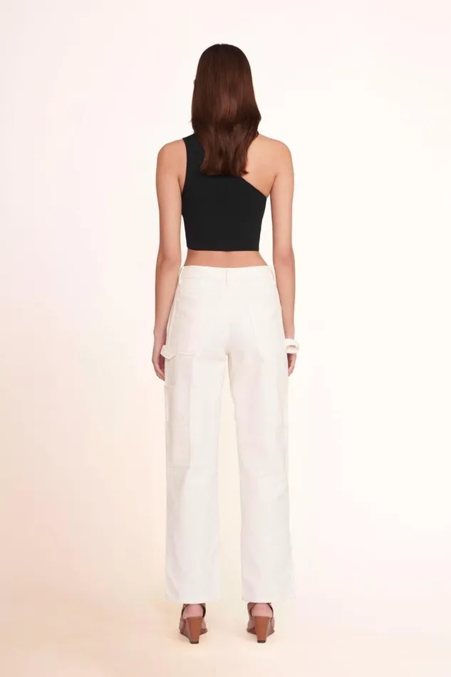 STAUD Pants and Shorts Women STAUD PAINTER PANT WHITE STAUD Pants and Shorts Women STAUD PAINTER PANT WHITE