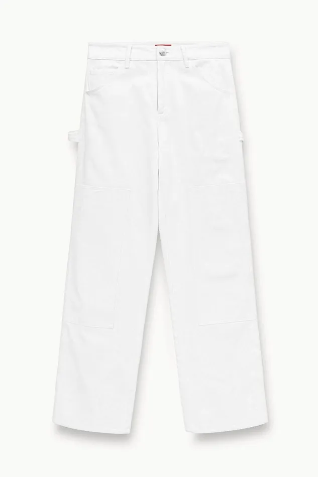 STAUD Pants and Shorts Women STAUD PAINTER PANT WHITE STAUD Pants and Shorts Women STAUD PAINTER PANT WHITE