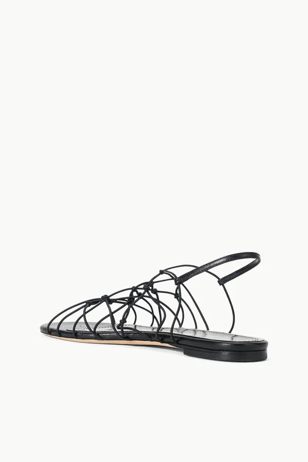 STAUD Sandals Women STAUD GIO KNOT SANDAL BLACK STAUD Sandals Women STAUD GIO KNOT SANDAL BLACK