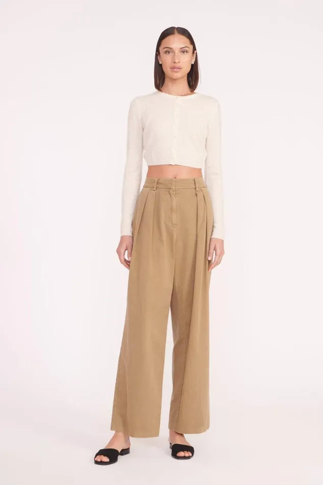 STAUD Sweaters Women STAUD DEANNA SWEATER CREME STAUD Sweaters Women STAUD DEANNA SWEATER CREME