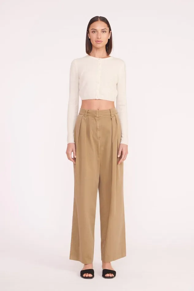 STAUD Sweaters Women STAUD DEANNA SWEATER CREME STAUD Sweaters Women STAUD DEANNA SWEATER CREME