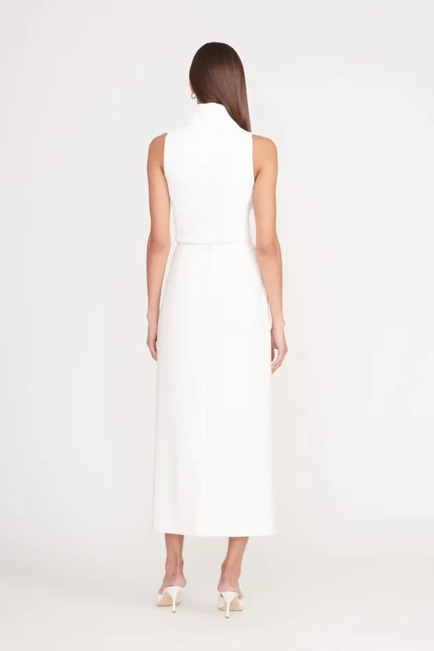STAUD Tops Women STAUD CALLUM TOP IVORY STAUD Tops Women STAUD CALLUM TOP IVORY