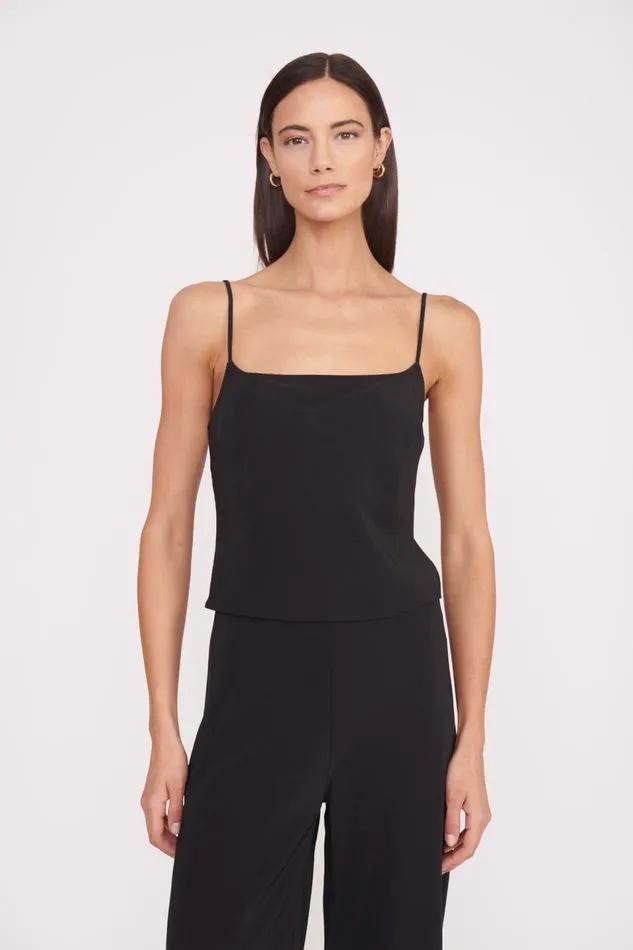 STAUD Tops Women STAUD MILES TOP BLACK