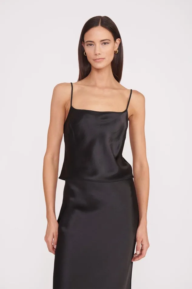 STAUD Tops Women STAUD MILES TOP BLACK STAUD Tops Women STAUD MILES TOP BLACK