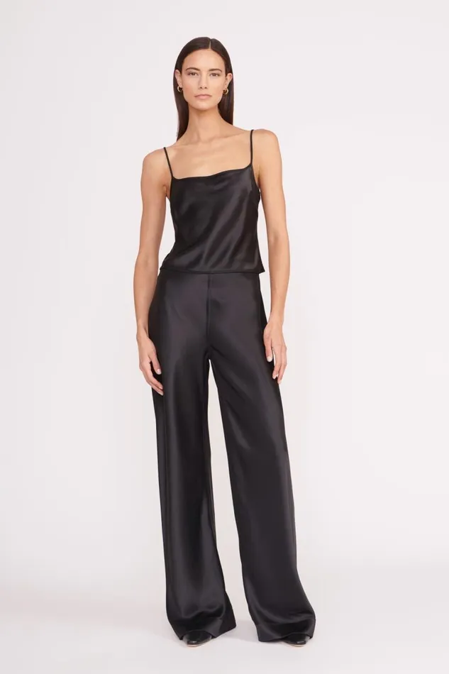 STAUD Tops Women STAUD MILES TOP BLACK STAUD Tops Women STAUD MILES TOP BLACK
