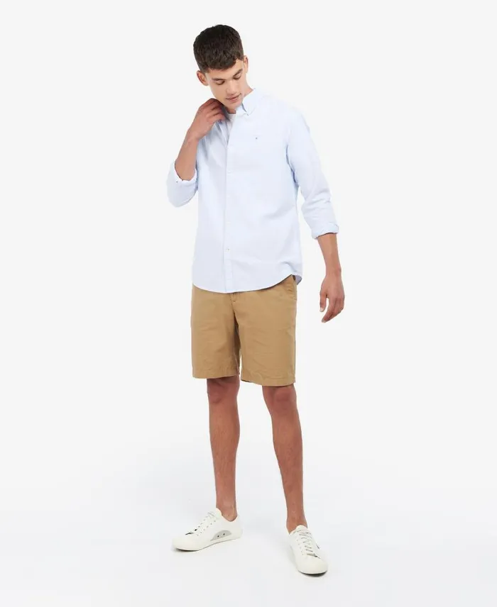 Striped Oxford Tailored Shirt Classic Pink Men Barbour Shirts