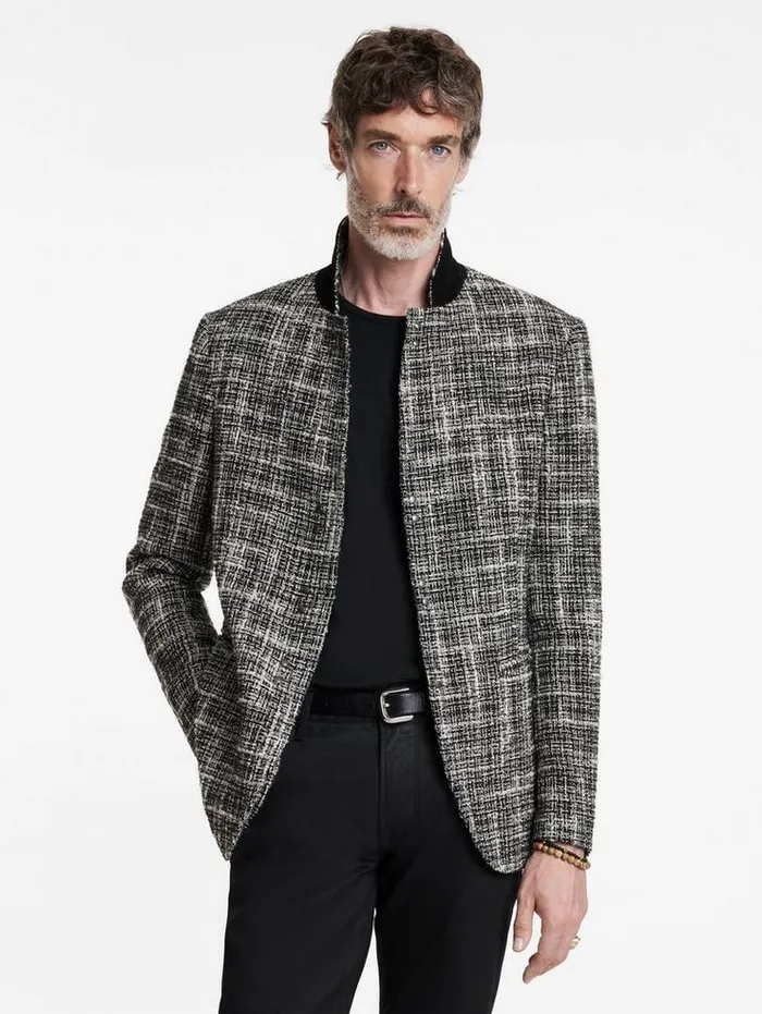 Suit Jackets Men John Varvatos MADISON JACKET Blackandwhite