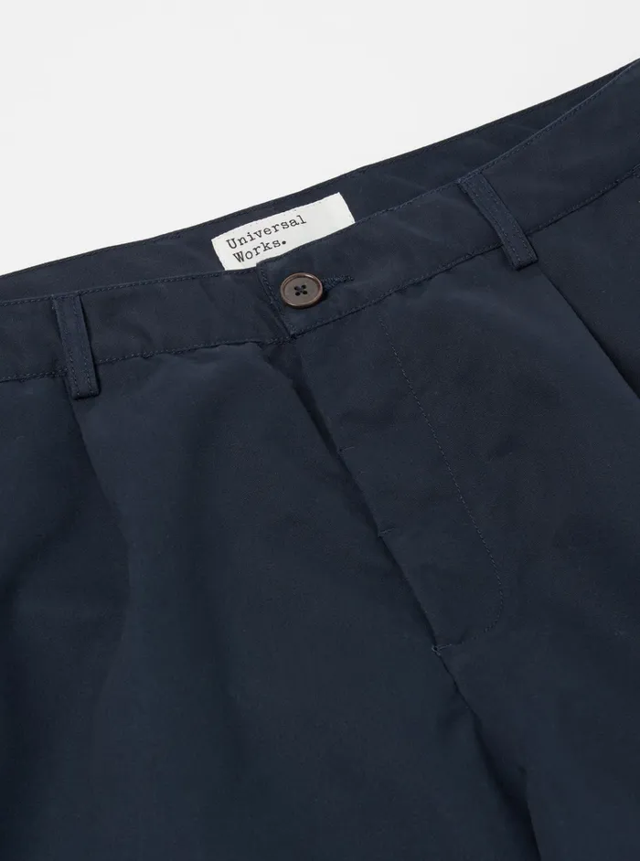 Suiting Men Universal Works Universal Works Duke Pant In Navy Brushed Polytech