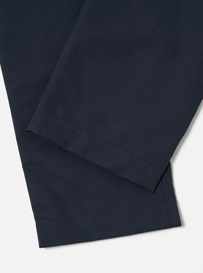 Suiting Men Universal Works Universal Works Duke Pant In Navy Brushed Polytech