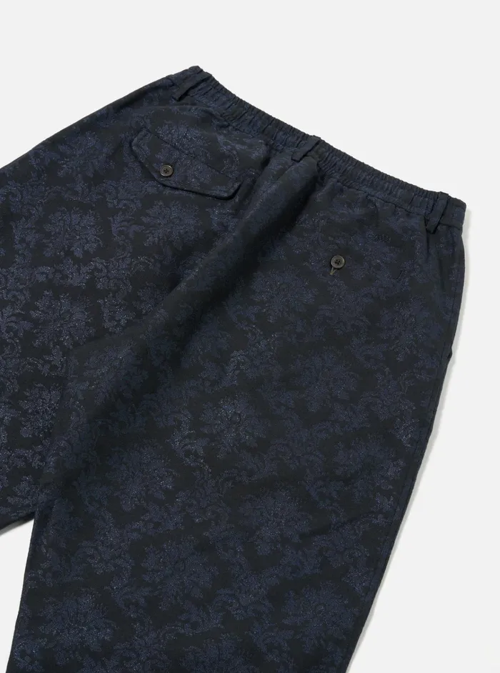 Suiting Men Universal Works Universal Works Oxford Pant In Black Starry Night Cotton Mix