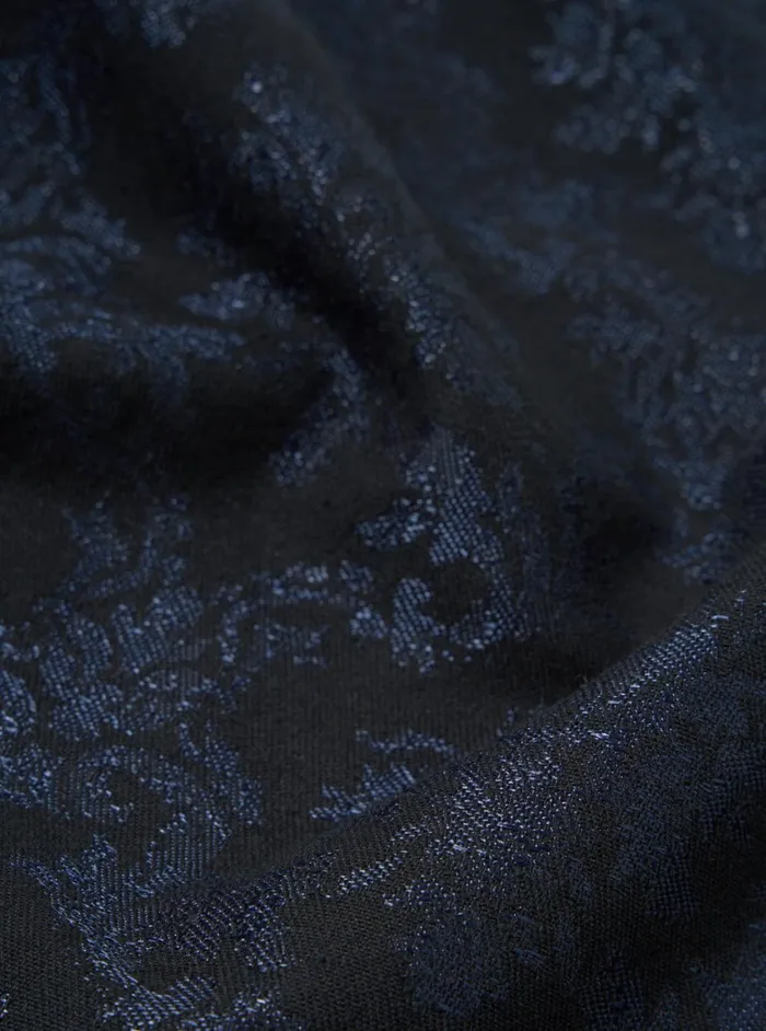 Suiting Men Universal Works Universal Works Oxford Pant In Black Starry Night Cotton Mix