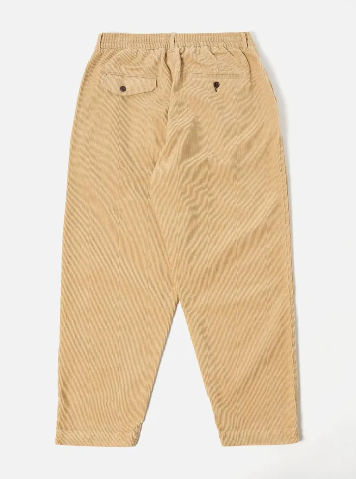 Suiting Men Universal Works Universal Works Pleated Track Pant In Fawn Cord