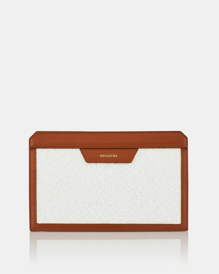 Summer Pochette White Women Aquazzura Clutch Bags Summer Pochette White Women Aquazzura Clutch Bags