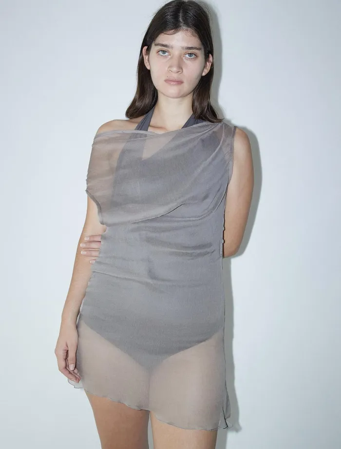 Surya Light Grey Women Paloma Wool Dresses