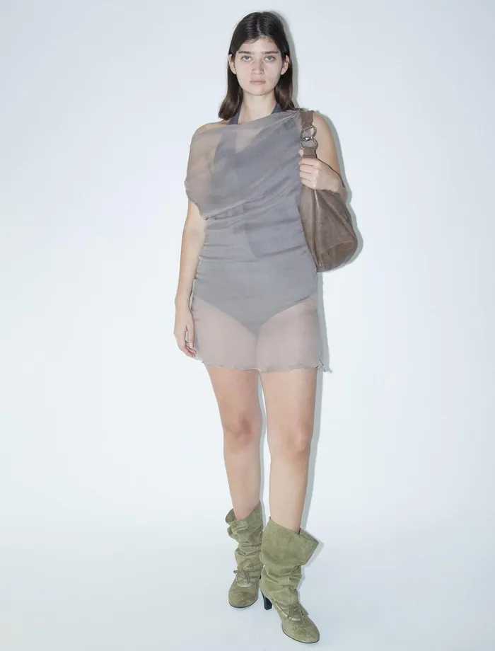 Surya Light Grey Women Paloma Wool Dresses