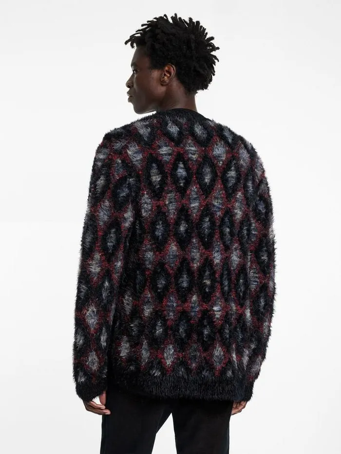 Sweaters Men John Varvatos LAYNE CARDIGAN Black